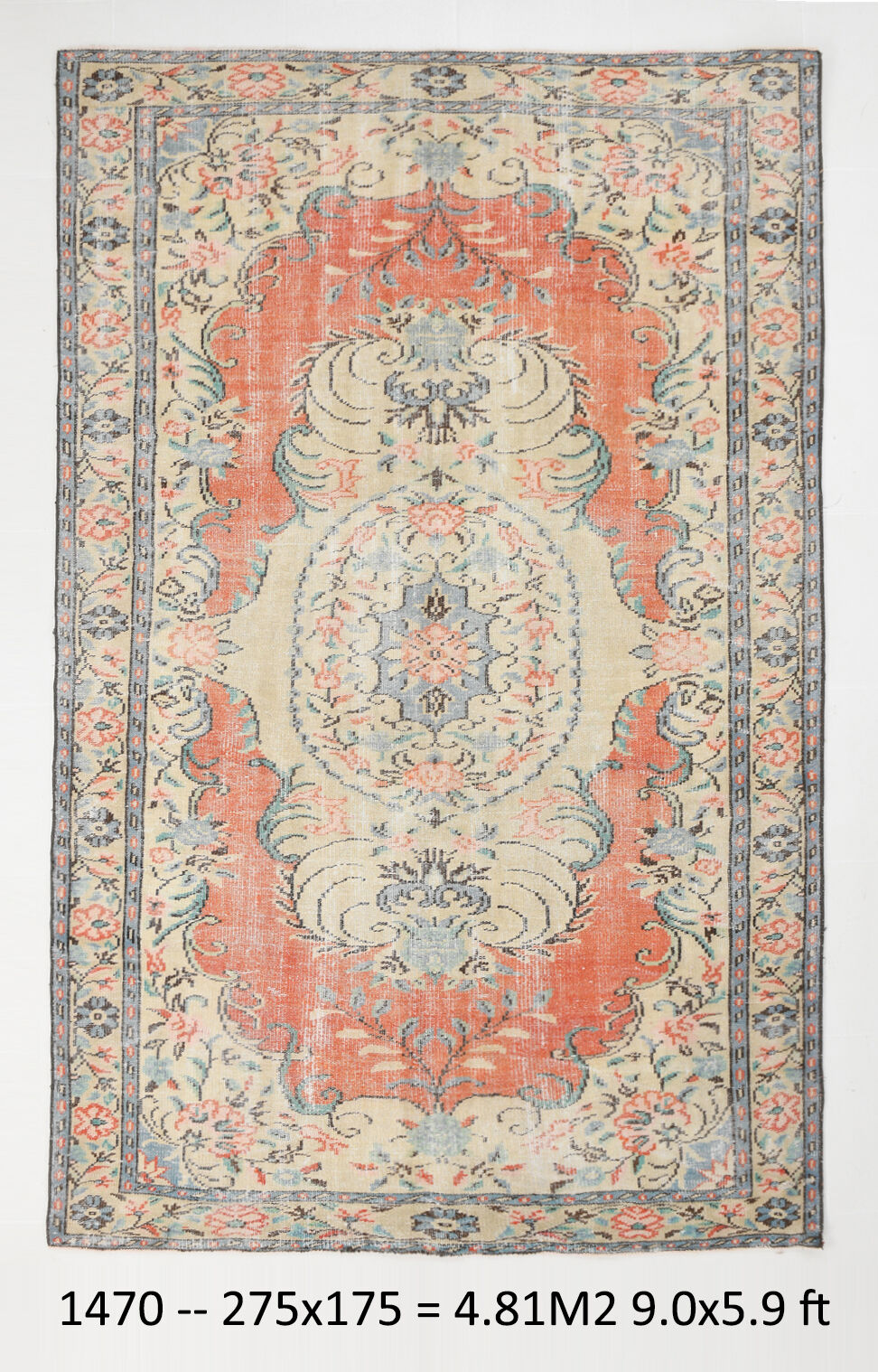 Oriental Handmade Vintage Rug