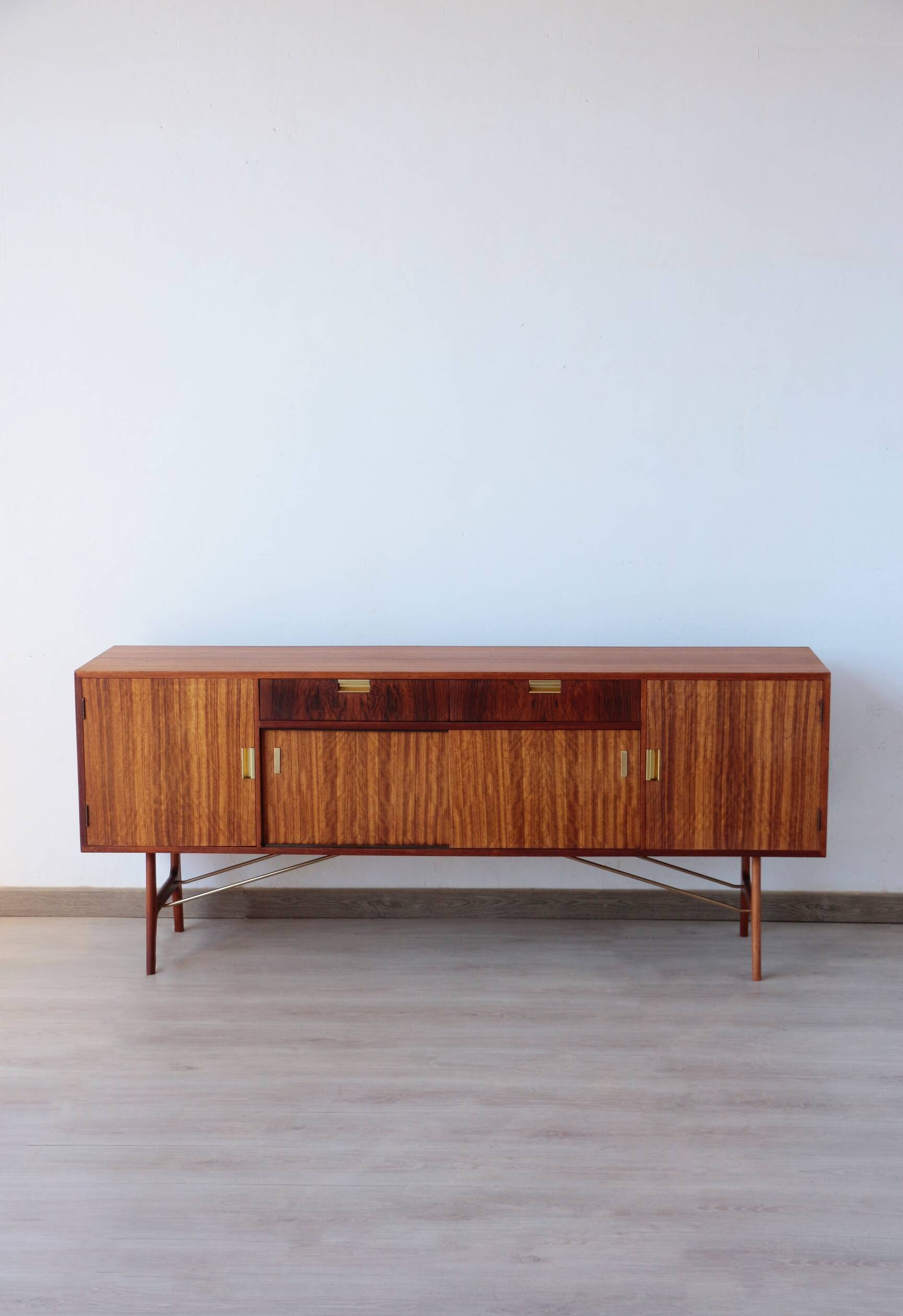 Buffet Herbert E Gibbs | Enfilade vintage mid-century