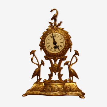 Brass clock