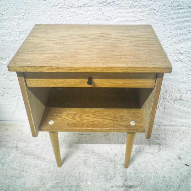 Vintage bedside table 60s