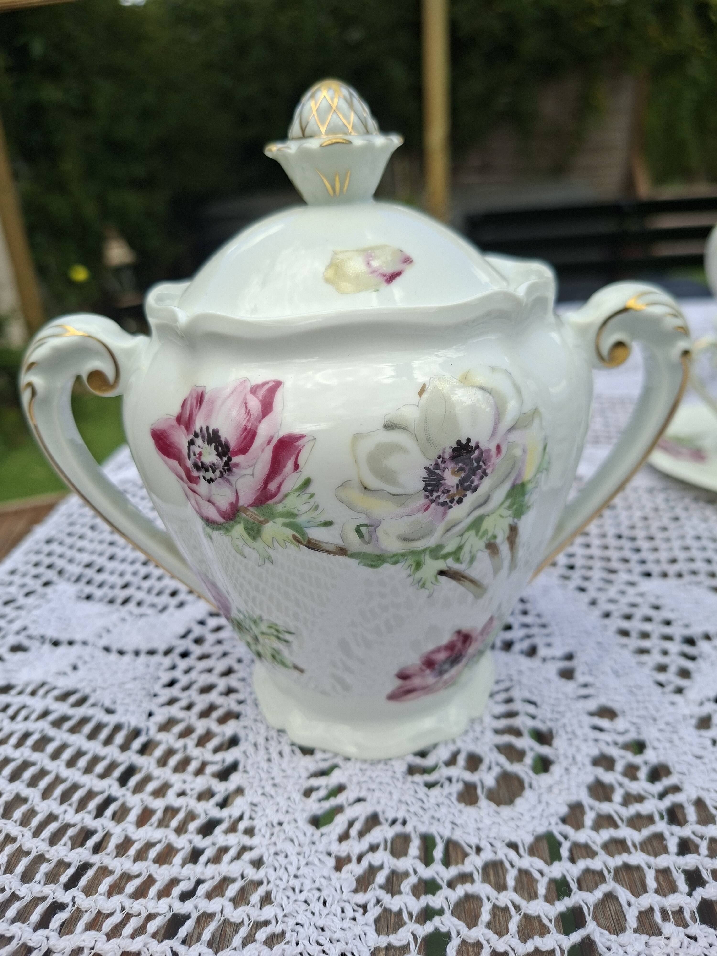 Tea/Coffee Service 25 Pieces Limoges Unic Former Royal Factory