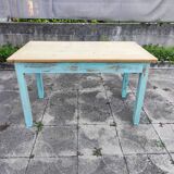 Weathered farm table