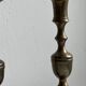 2 candlesticks, brass candlesticks, candle holders.