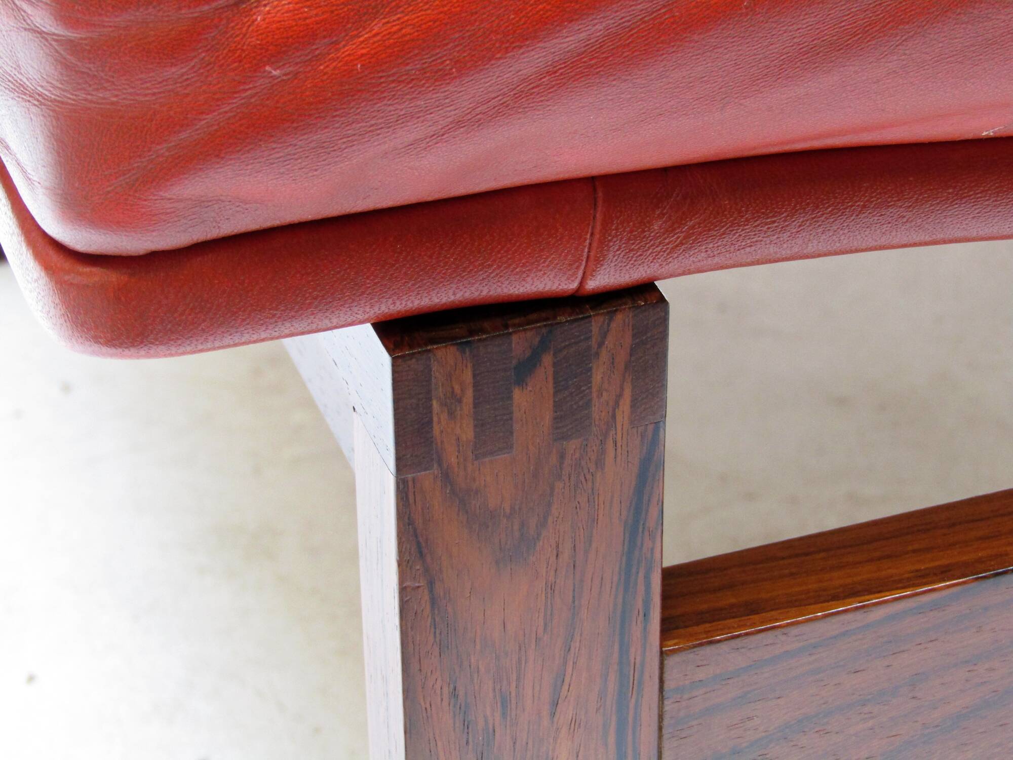 Two Danish Rosewood Lounge Chairs by Ole Knudsen For France & Son