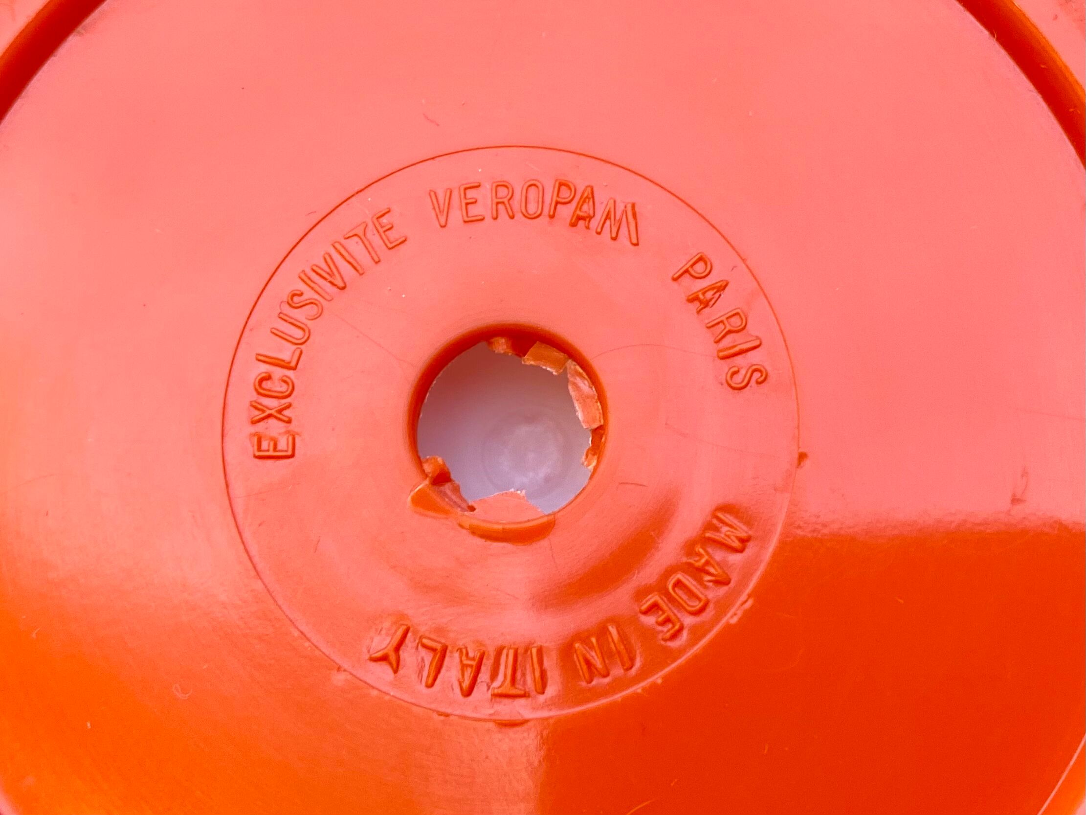 Vintage ice cube apple veropam italy 70s perfect condition