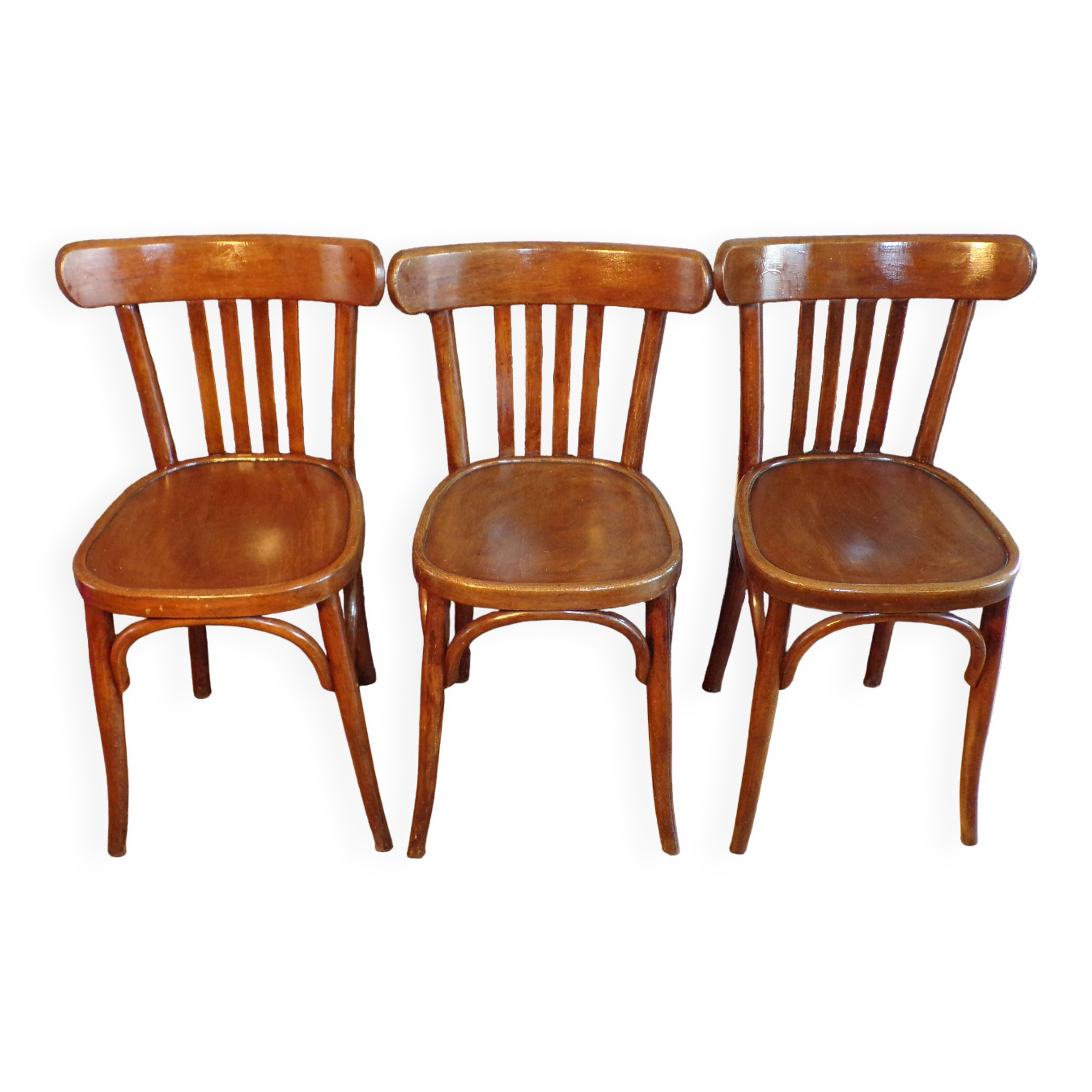 3 vintage luterma bistro chairs