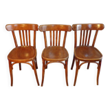 3 vintage luterma bistro chairs