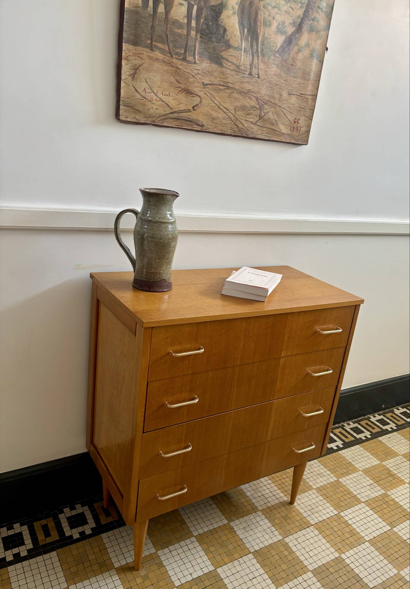 Commode moderniste des années 60