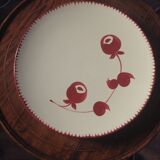 Mistral model serving dish signed charbonnier salins-les-bains