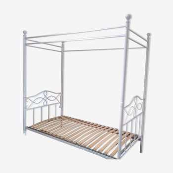 Four-poster bed 1 person