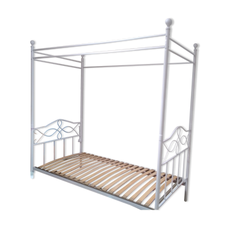 Four-poster bed 1 person
