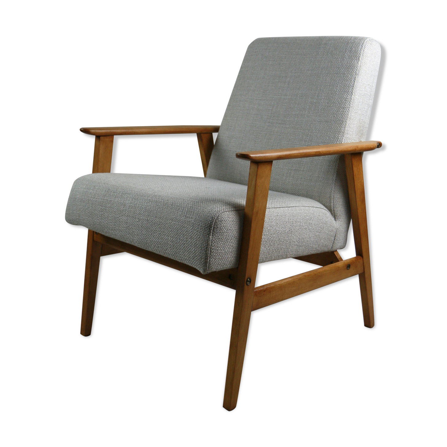 Vintage Fox easy chair in beige, 1970s