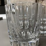Set of 5 Baccarat crystal goblets, Monaco model