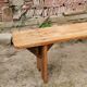 Raw wood bench L 158cm