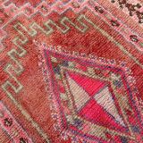 Vintage pink Berber rug