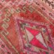 Vintage pink Berber rug