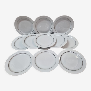12 Thomas Germany porcelain plates
