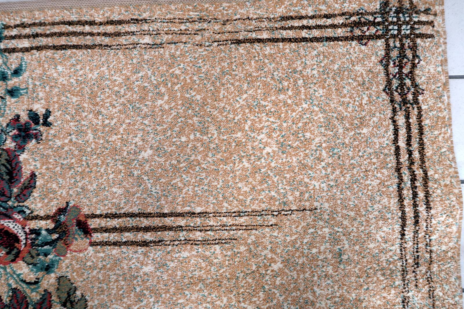 Tapis vintage turc moderne en laine – 119 x 175 cm – Années 1970