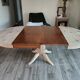 Round table with central leg