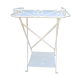 Service  table white wrought iron