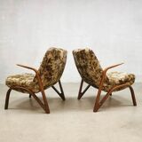 Midcentury modern arm chairs ‘hairpin legs’
