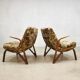 Midcentury modern arm chairs ‘hairpin legs’