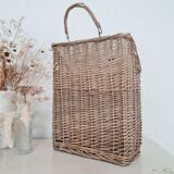 Rattan wall basket - rattan basket