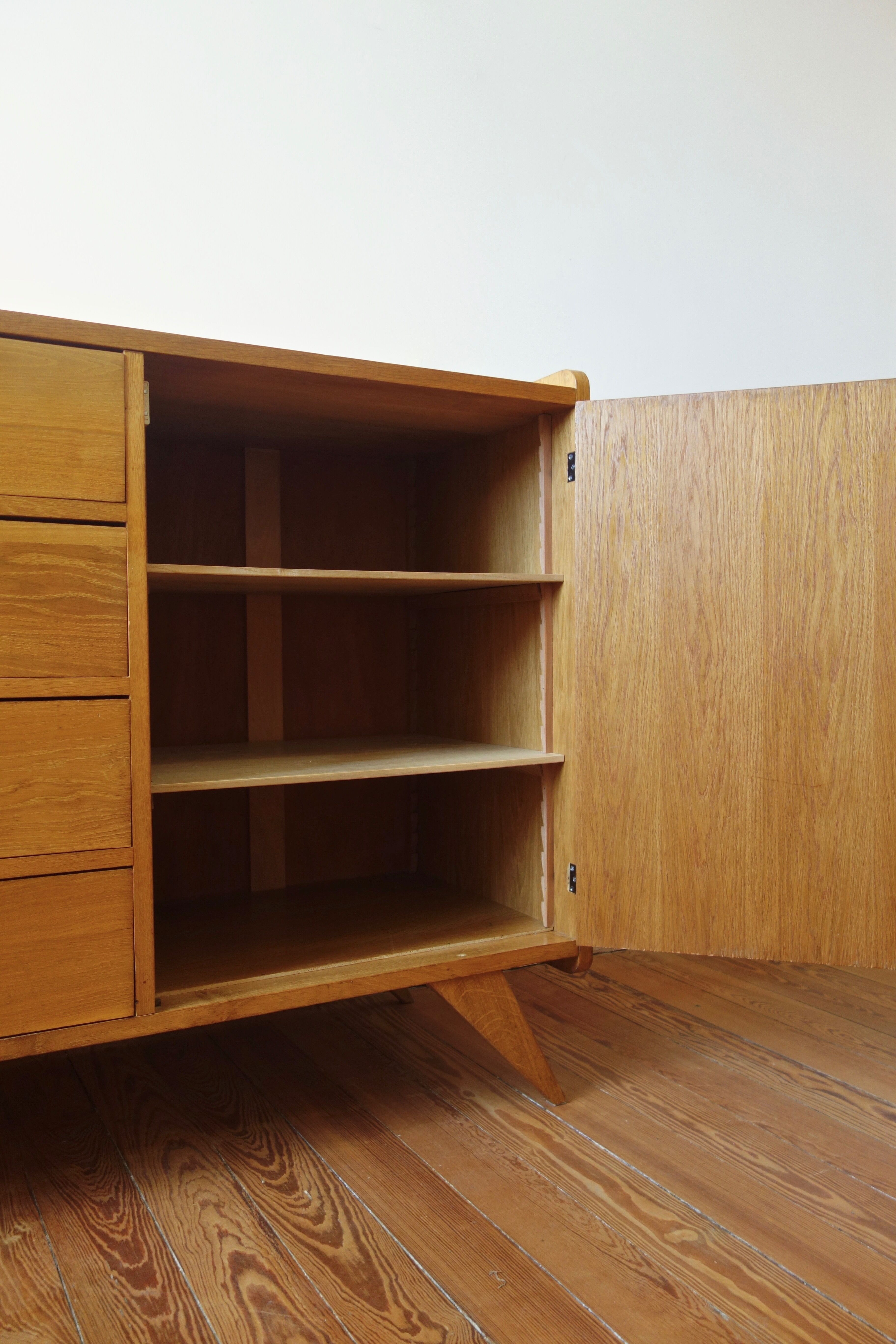 In the 1950s oak buffet