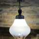 Mazzega glass pendant lamp 70s
