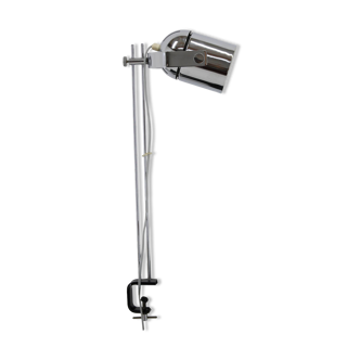 Lampe de table chromée Stanislav Indra des années 1970, Tchécoslovaquie
