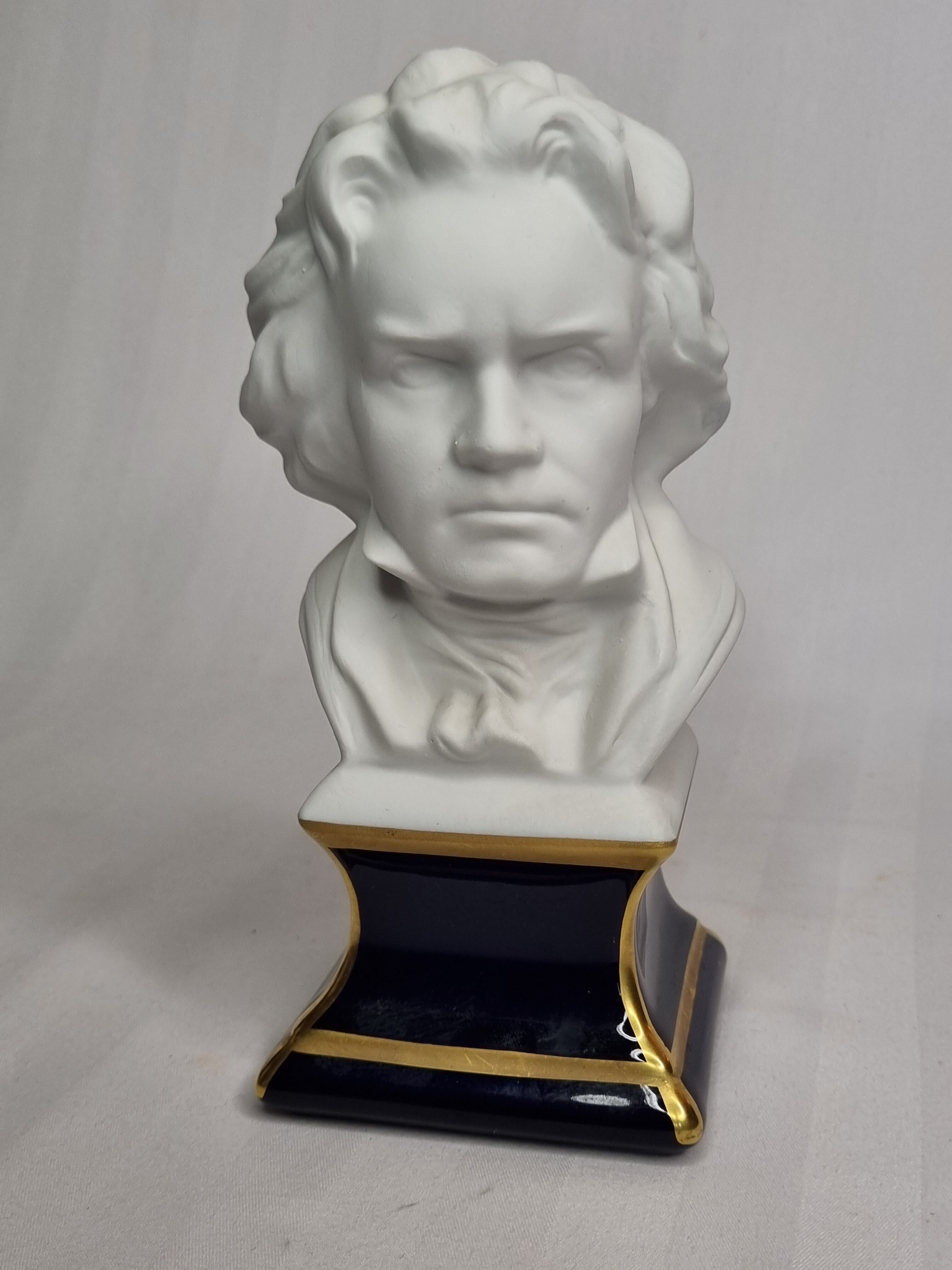 Porcelain bust of Beethoven, Tharaud, Limoges