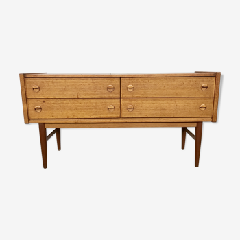 Enfilade 4 tiroirs scandinave