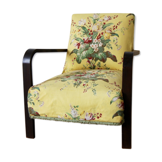 Fauteuil studio jaune