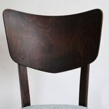 Ensemble de quatre chaises de salle à manger du milieu du siècle des années 1960 par TON