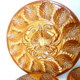 5 plates and a platter for oysters or shellfish from Sarreguemines 2106161