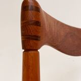 Refurbished set of 4 papercord chairs by H. Klein for Bramin, 1960s