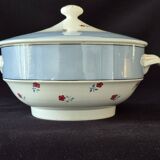 Grand légumier (soupière) en faïence de Digoin Sarreguemines, modèle AIX