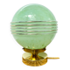 Lampe verre de Clichy vert