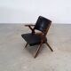 Leather lounge chair by Dal Vera