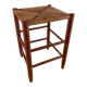 VINTAGE Straw Stool