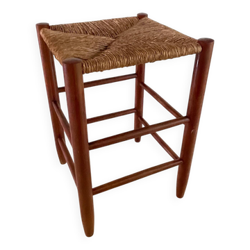 VINTAGE Straw Stool