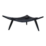 Brutalist metal pocket with patinated tripod