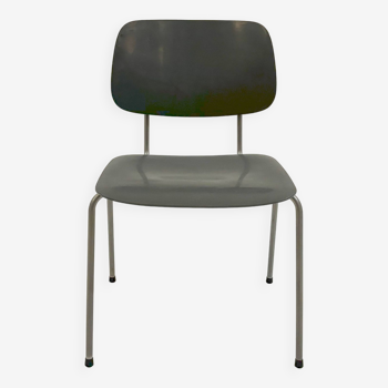70s gray plexi chair
