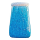 Turquoise cracked ceramic vase
