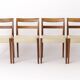 Set of 4 Swedish Mid-Century Modern Chairs by Troeds, Nils Jonsson Design