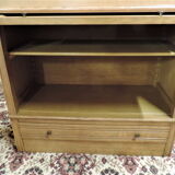 rabies furniture M D in oak 1970