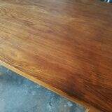 Oak wood farm table