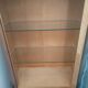 Vitrine vintage en placage de palissandre