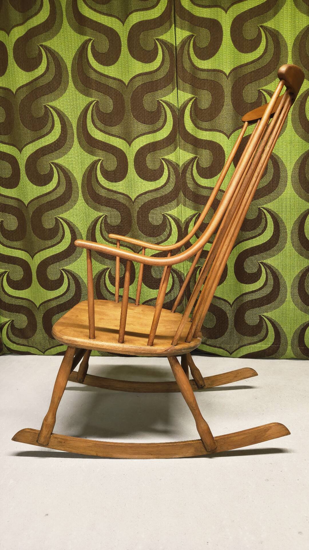 Swedish rocking chair Lena Larsson – Nesto – 1960s