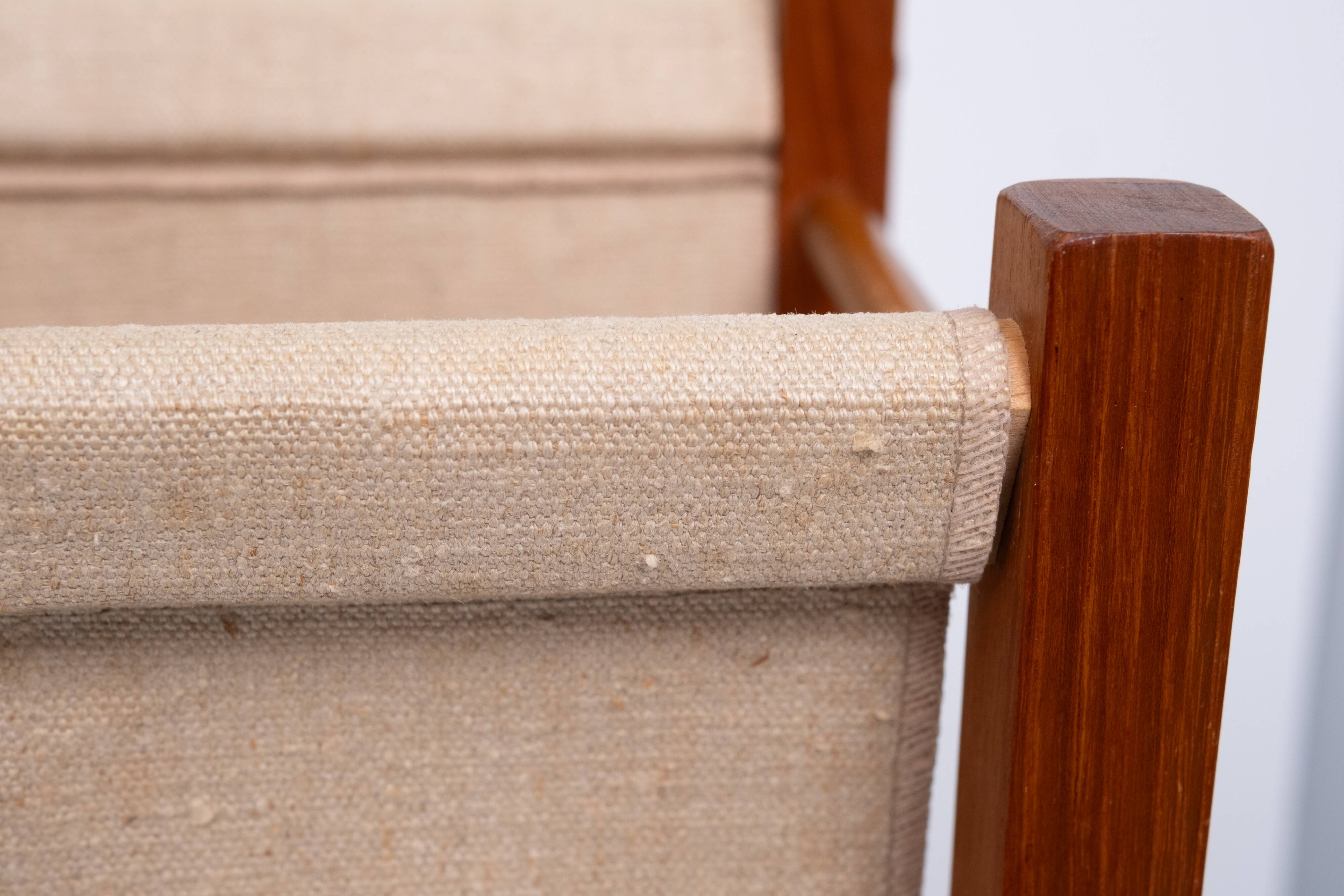 Scandinavian Teak Magazine Rack 1960s